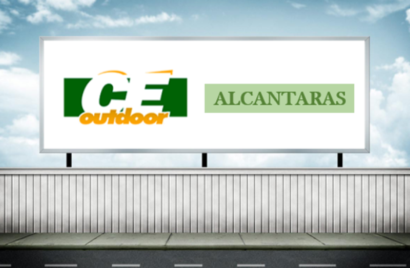 INVISTA EM OUTDOOR NA CIDADE DE ALCANTARAS-CE
