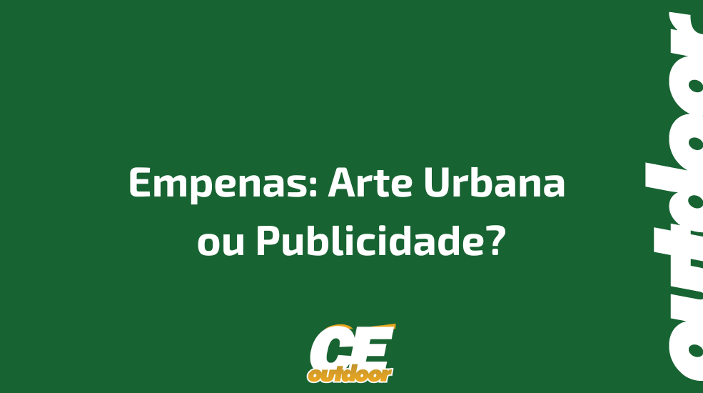 Empenas: Arte Urbana ou Publicidade?