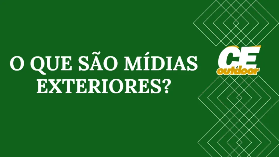 O QUE S&Atilde;O M&Iacute;DIAS EXTERIORES?