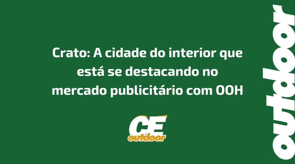 CRATO SE DESTACA NO MERCADO PUBLICIT&Aacute;RIO&nbsp;