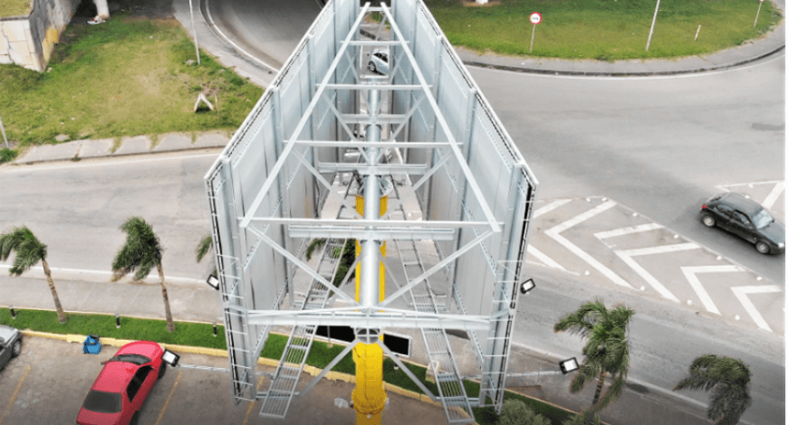 ESTRUTURA MET&Aacute;LICA PARA PUBLICIDADE