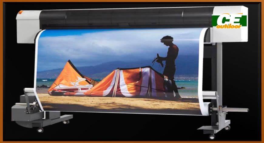 Impress&atilde;o Outdoor Papel