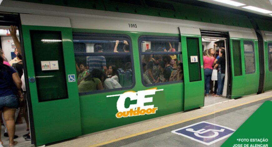 Por que anunciar no metr&ocirc; de Fortaleza?