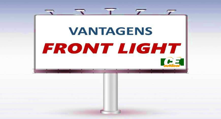 Anuncio em pain&eacute;is de front ligth, qual a vantagem?